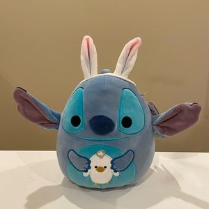 NWT 8” Disney’s Stitch with Bunny Ears Easter Squishmallow
